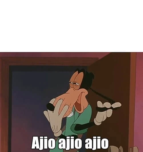 Plantilla de Ajio ajio