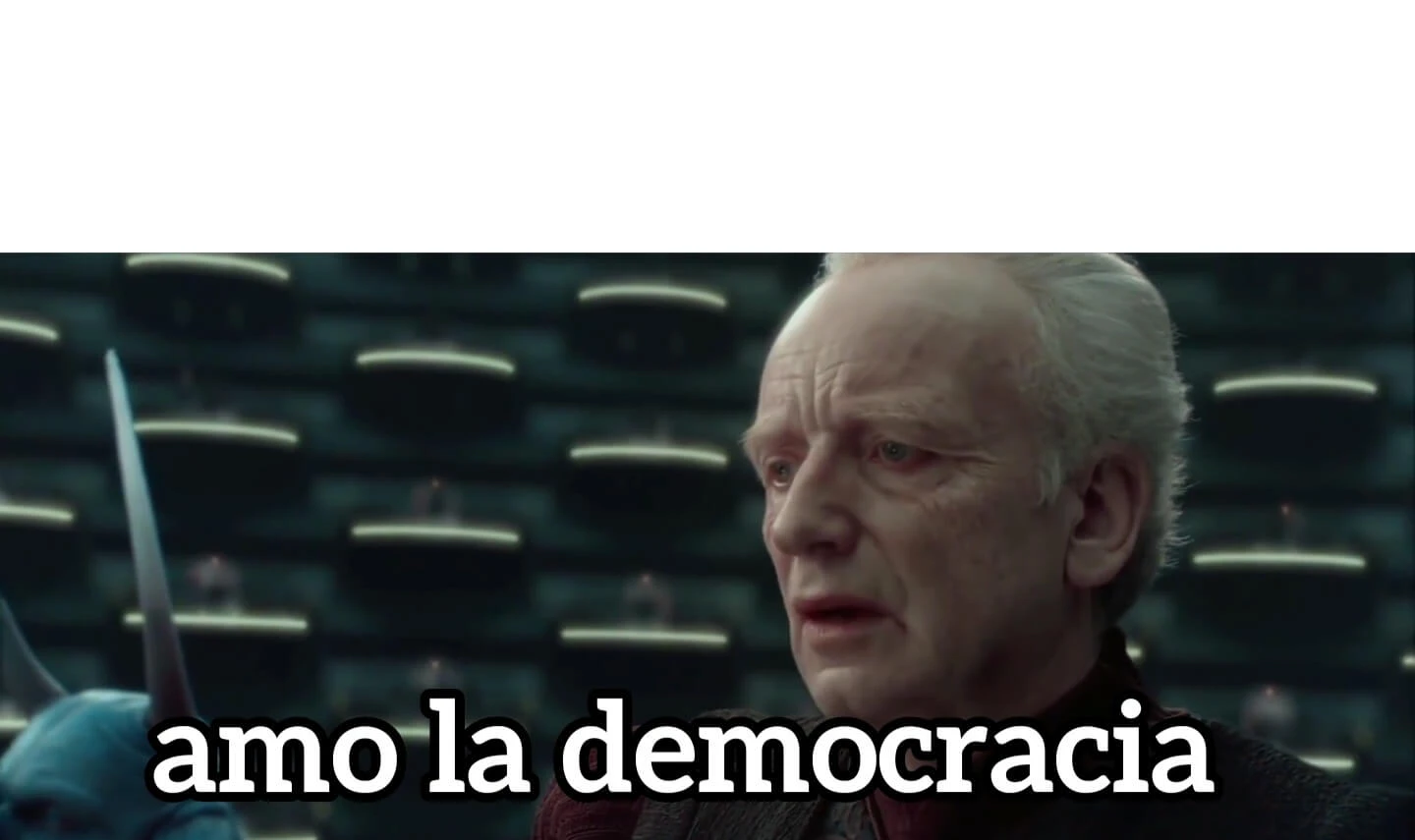 Plantilla de Amo la democracia