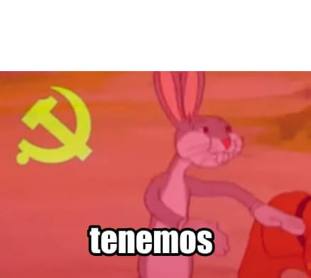 Plantilla de Bugs bunny comunista