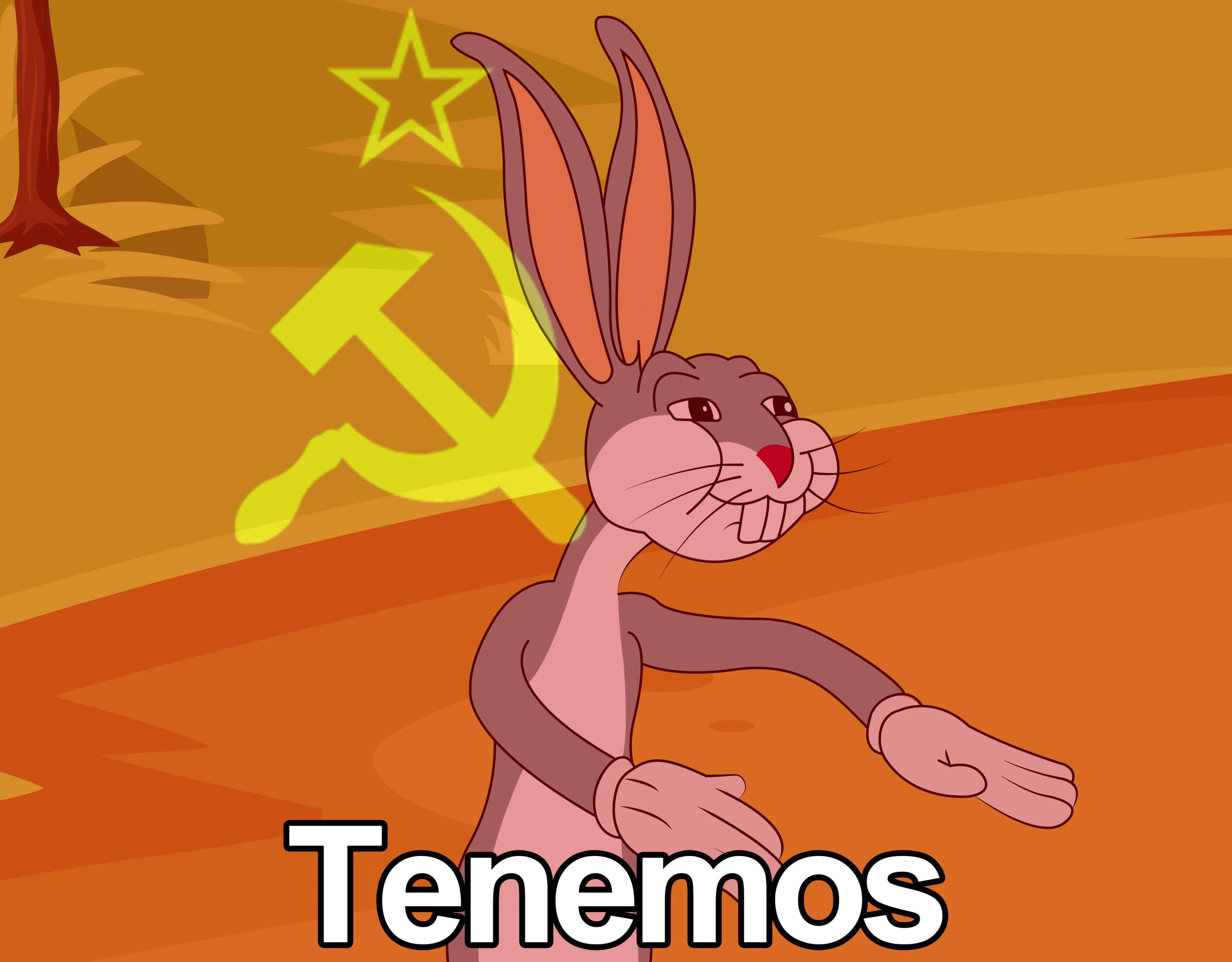 Plantilla de Bugs Bunny Tenemos