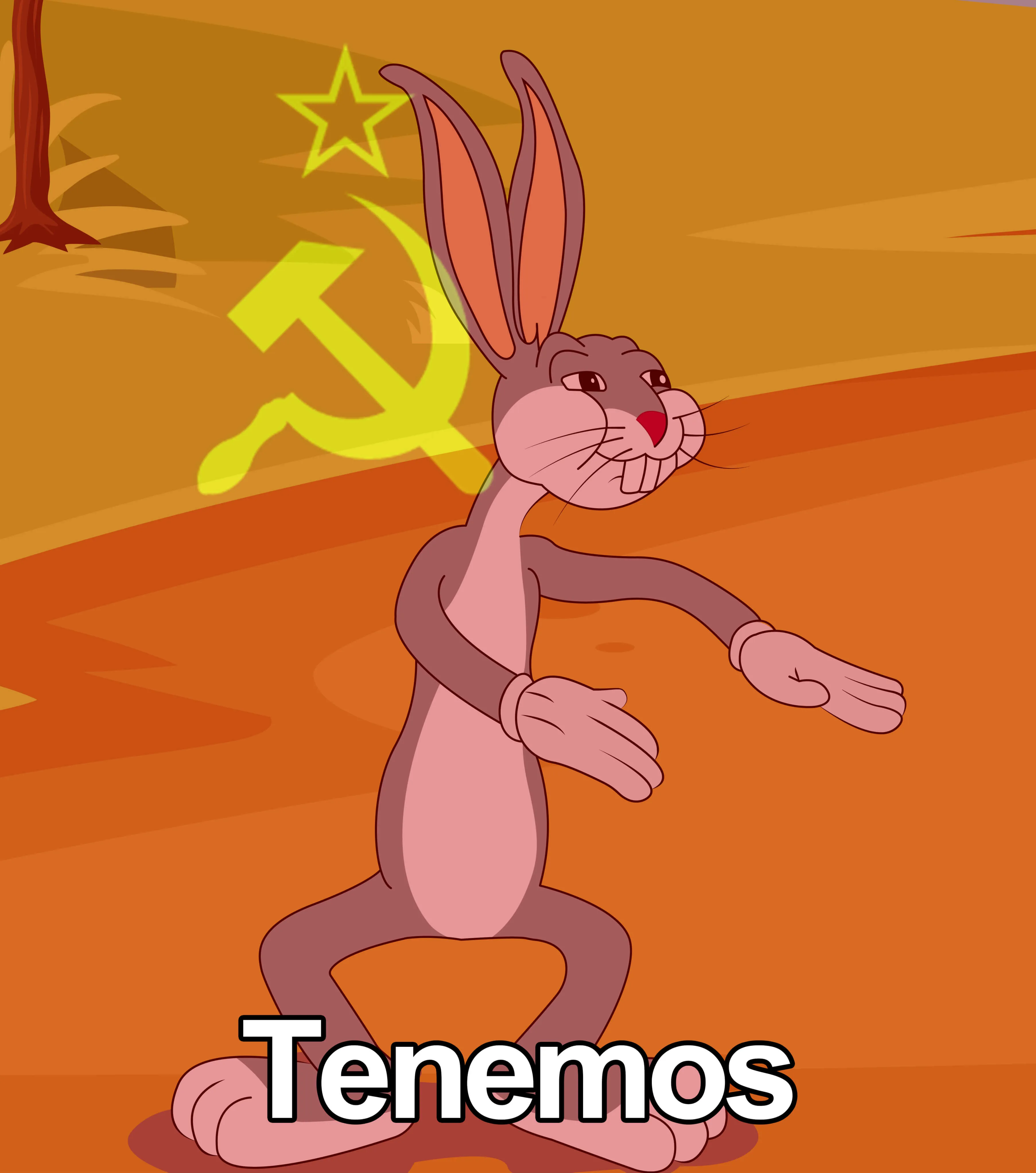 Plantilla de Bugs Bunny Tenemos