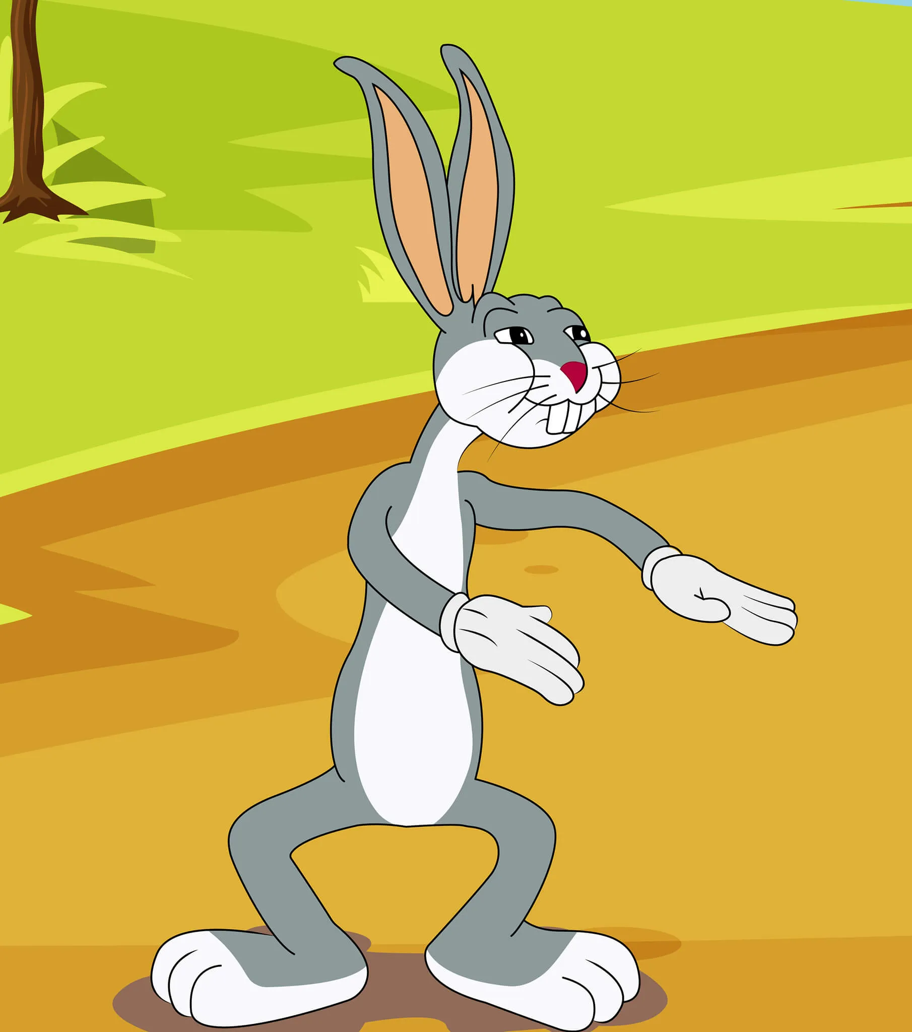 Plantilla de Bugs Bunny Tenemos