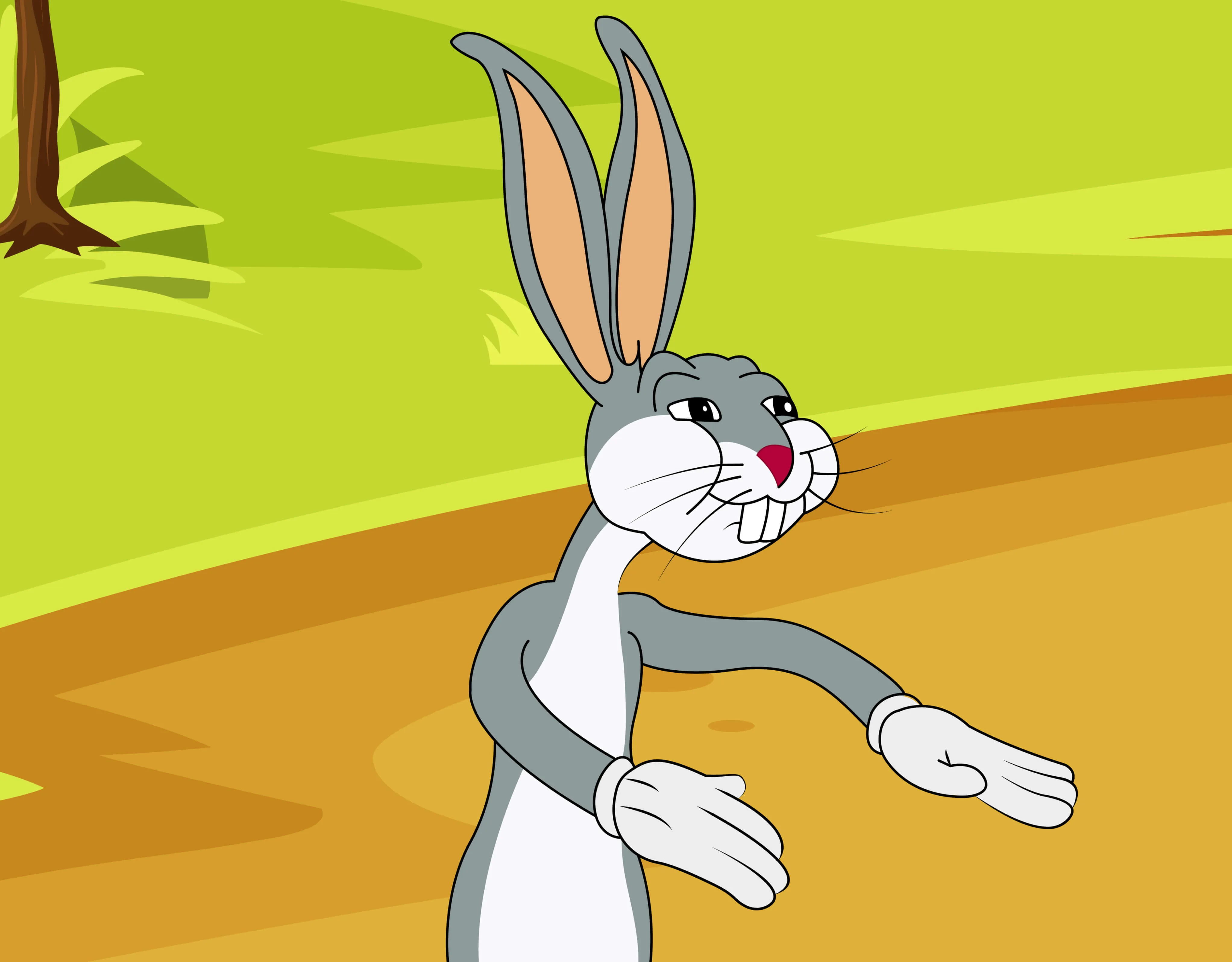 Plantilla de Bugs Bunny Tenemos