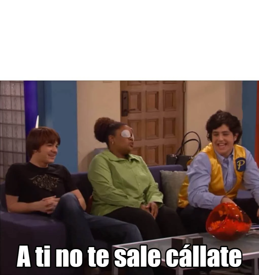 Plantilla de Cállate a ti no te sale