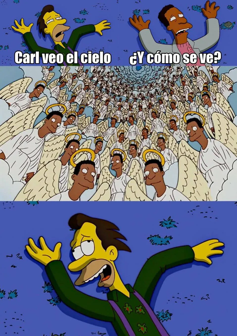 Plantilla de Carl veo el cielo | Y como se ve