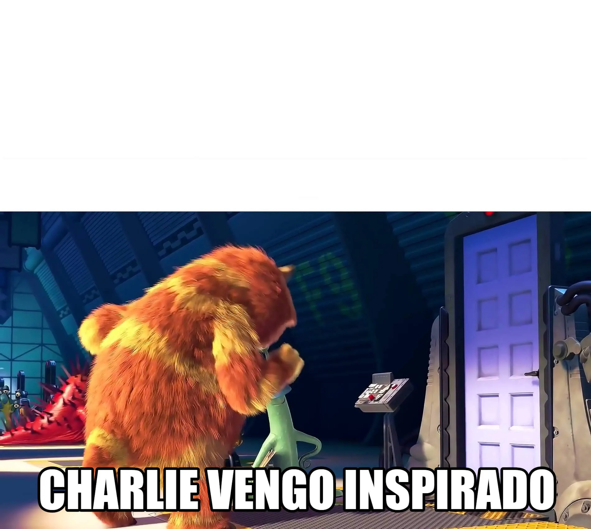 Plantilla de Charlie vengo inspirado