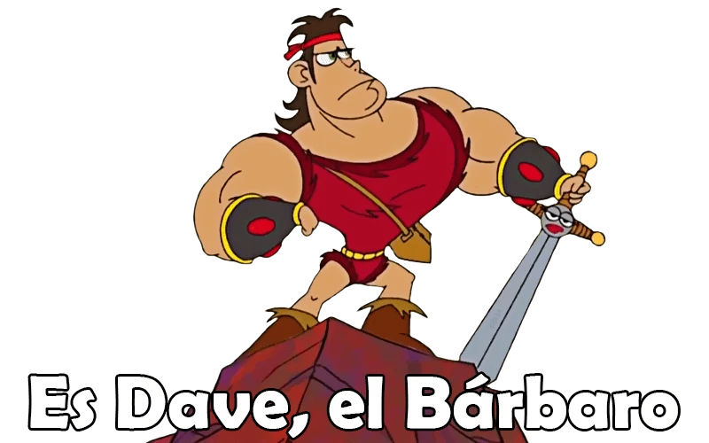 Plantilla de Dave El Barbaro