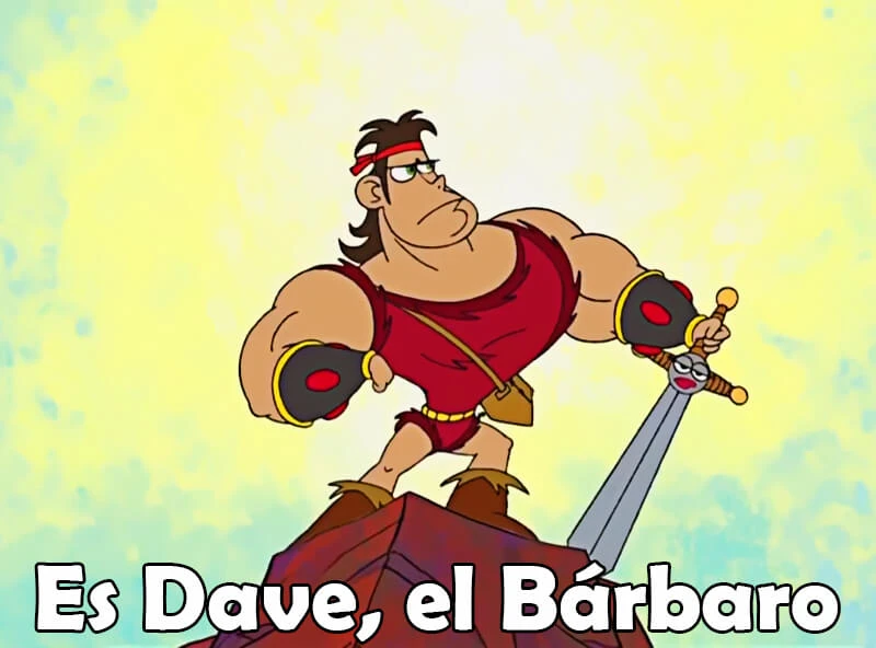 Plantilla de Dave El Barbaro