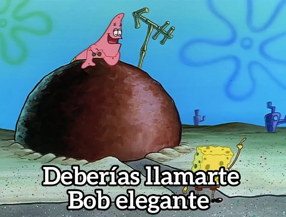 Plantilla de Deberías llamarte Bob elegante