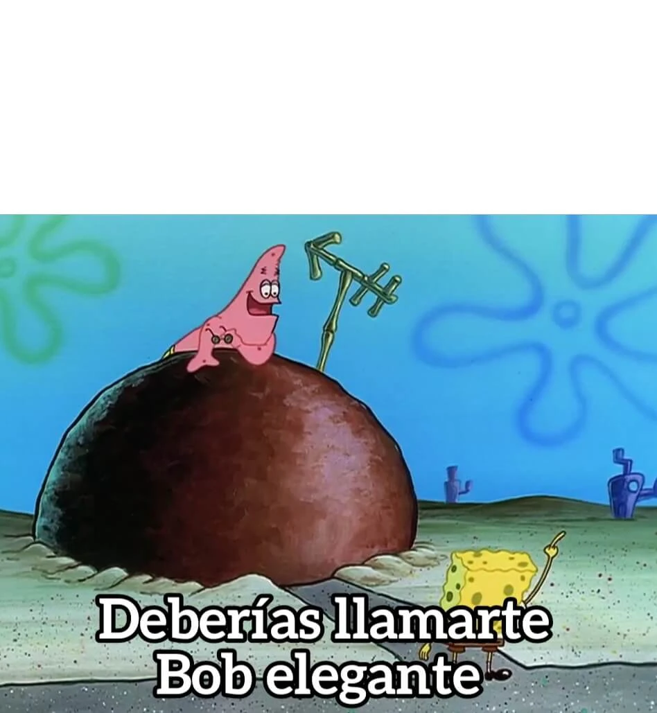 Plantilla de Deberías llamarte Bob elegante