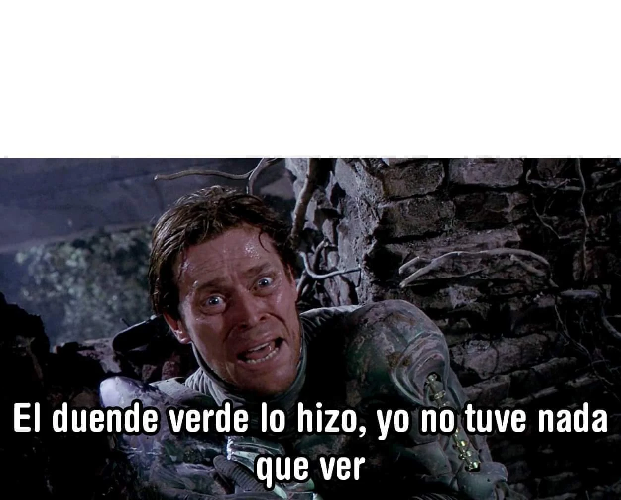 Plantilla de ¡El Duende Verde lo hizo, yo no tuve nada que ver!