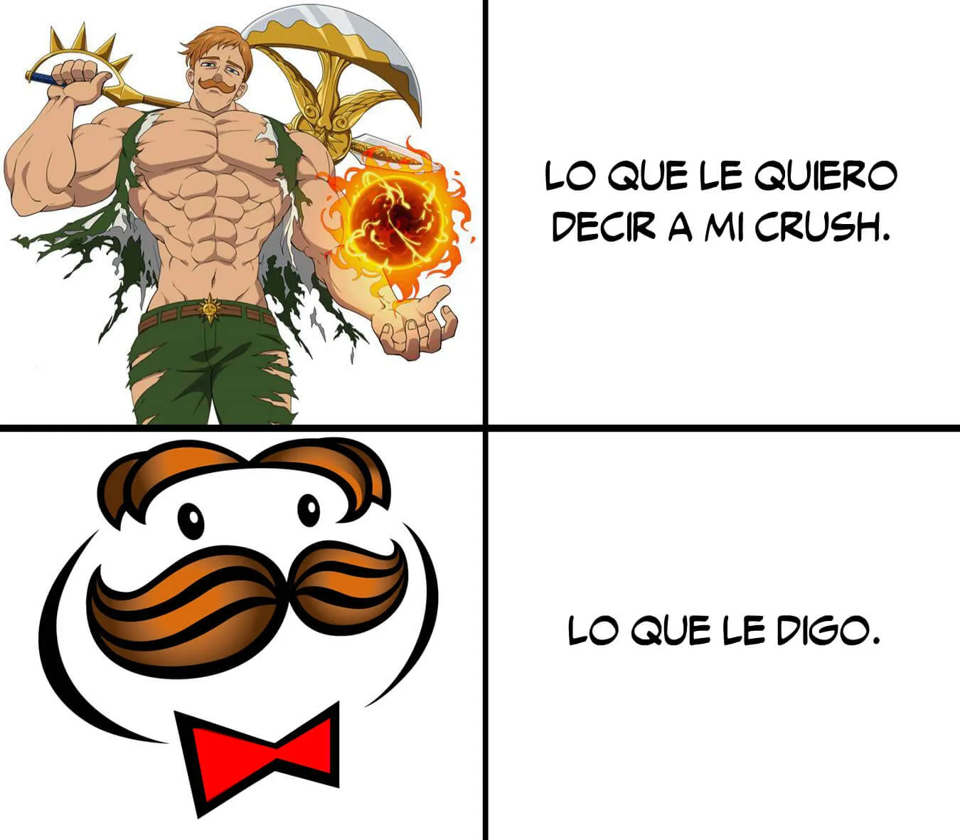 Plantilla de El pecado de las pringles