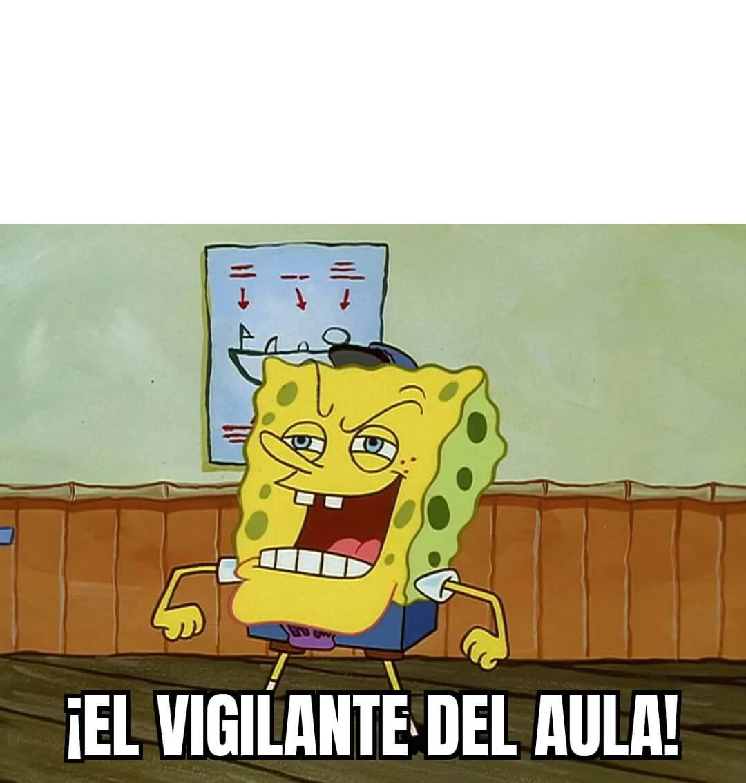 Plantilla de ¡EL VIGILANTE DEL AULA!