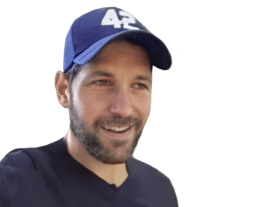 Plantilla de Elenco Vengadores Tristes | Paul Rudd Sonriendo