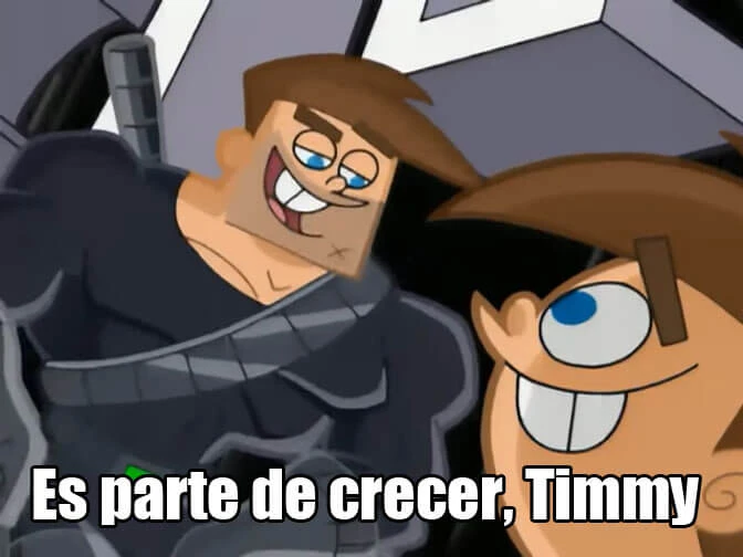 Plantilla de Es parte de crecer, Timmy