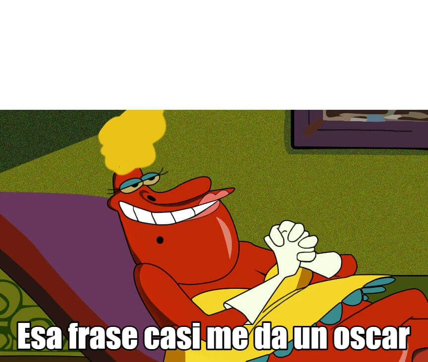 Plantilla de Esa frase casi me da un oscar