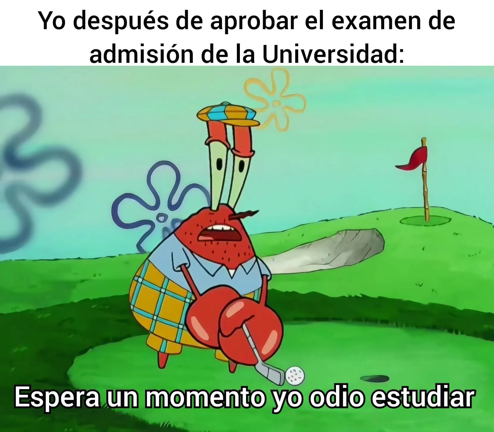 Plantilla de Espera un momento yo odio: