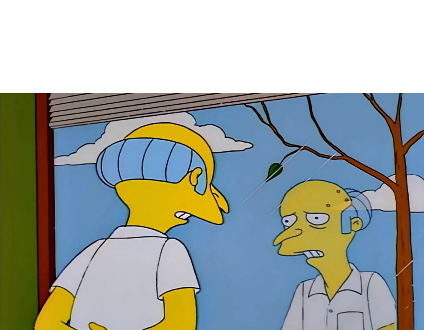 Plantilla de Este es el fin de Monty Burns