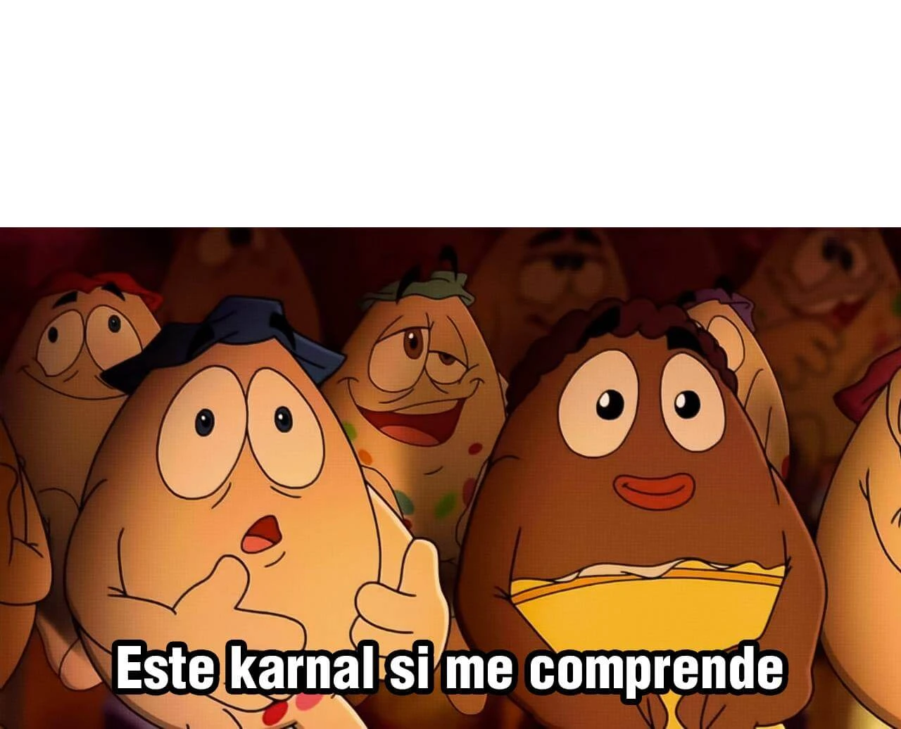 Plantilla de Este karnal si me comprende