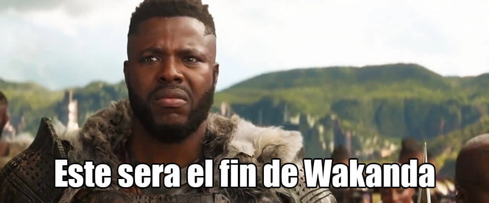 Plantilla de Este sera el fin de Wakanda