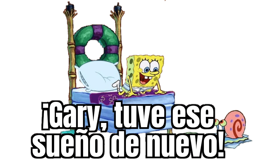 Plantilla de ¡Gary, tuve ese sueño de nuevo!