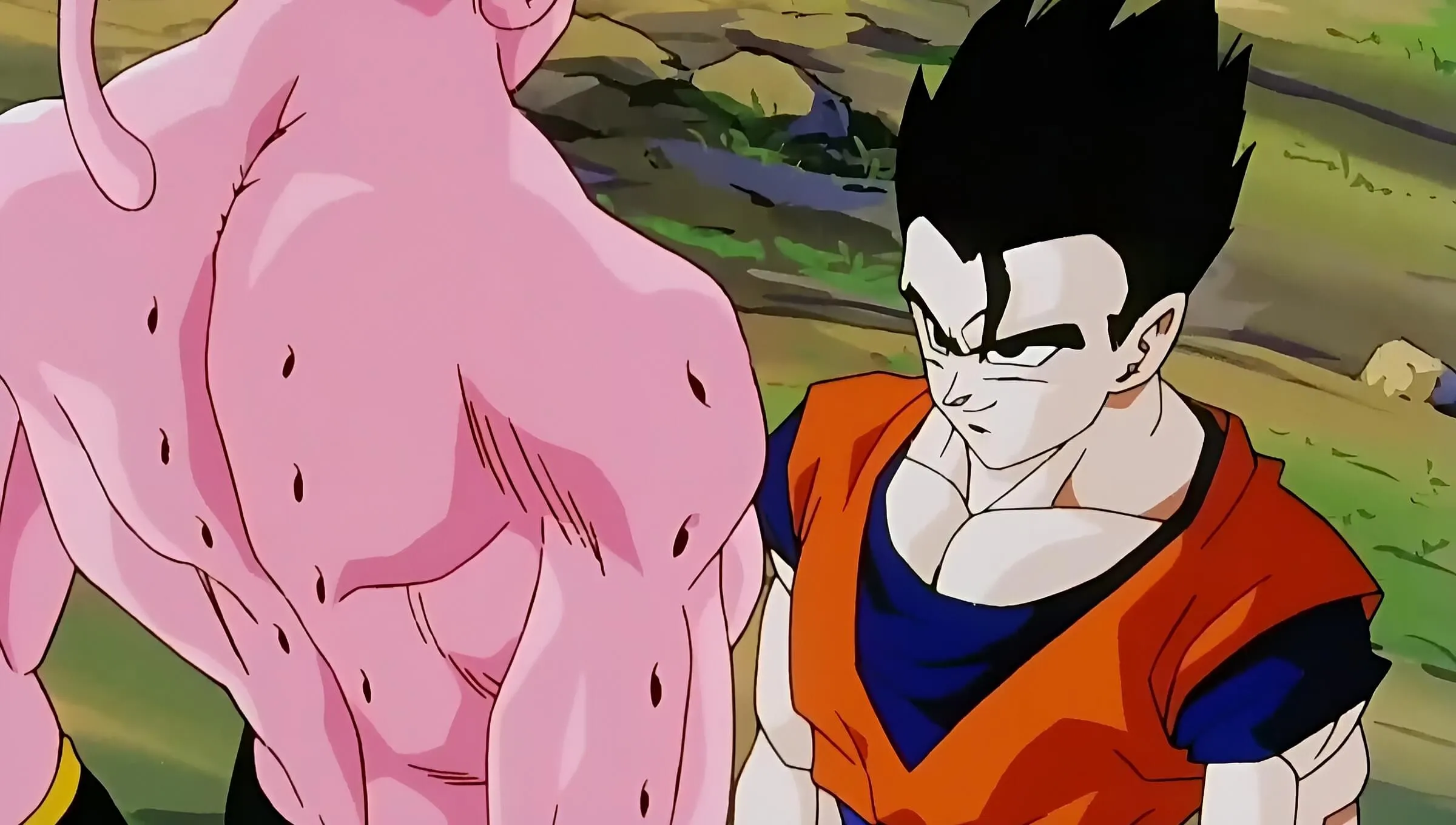 Plantilla de Gohan con la percepción alterada