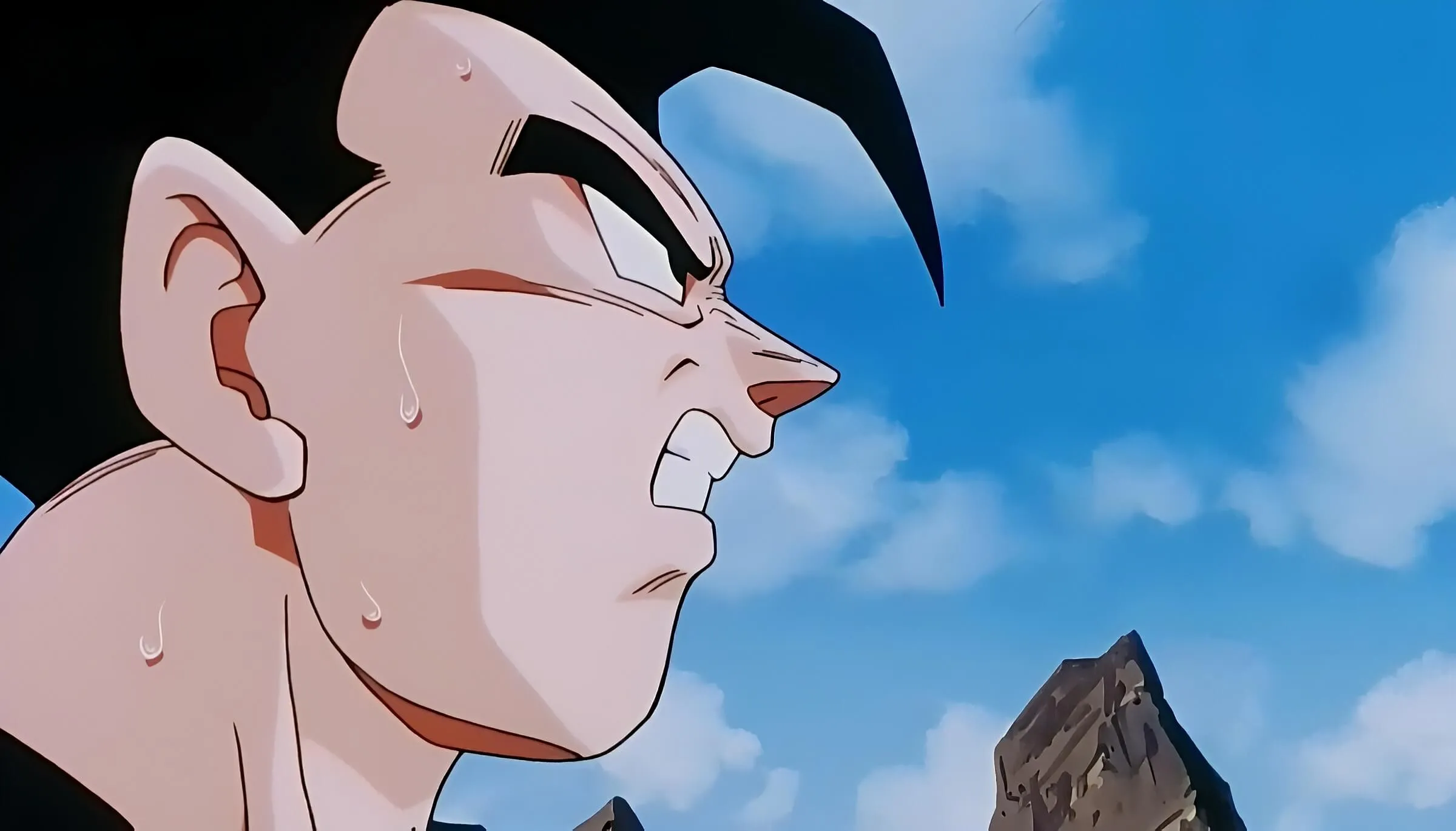 Plantilla de Gohan con la percepción alterada