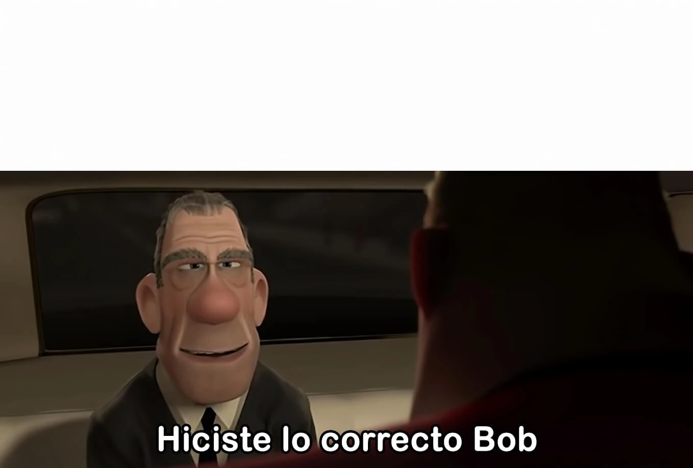 Plantilla de Hiciste lo correcto Bob