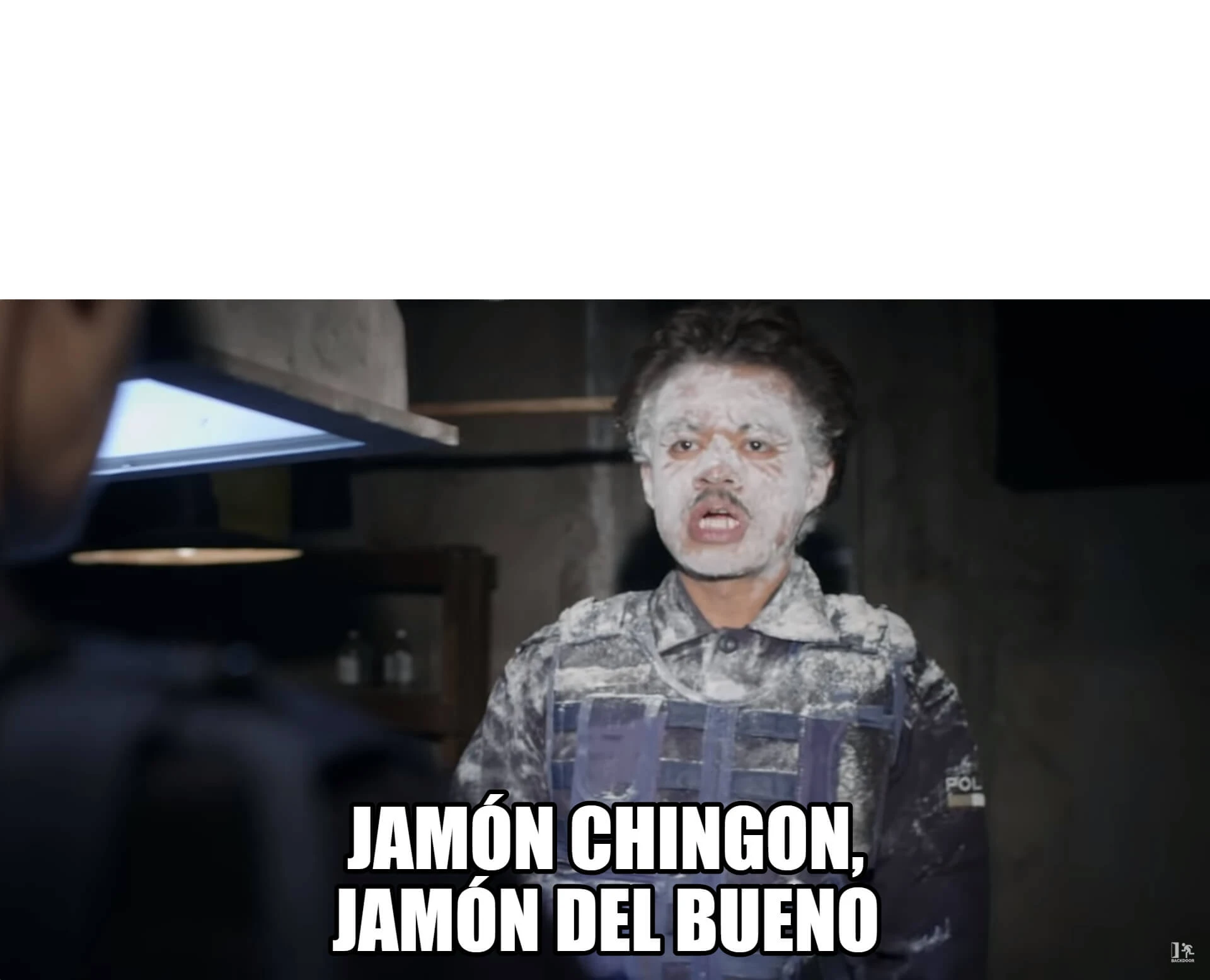 Plantilla de Jamón chingon, jamón del bueno