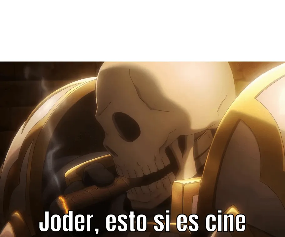 Plantilla de Joder, esto si es cine