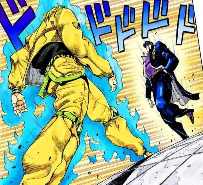 Plantilla de Jotaro vs Dio