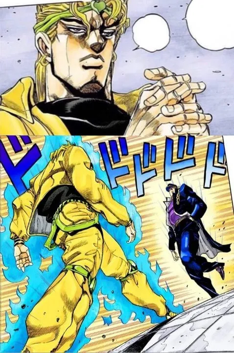 Plantilla de Jotaro vs Dio