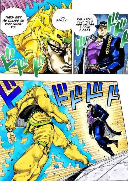 Plantilla de Jotaro vs Dio