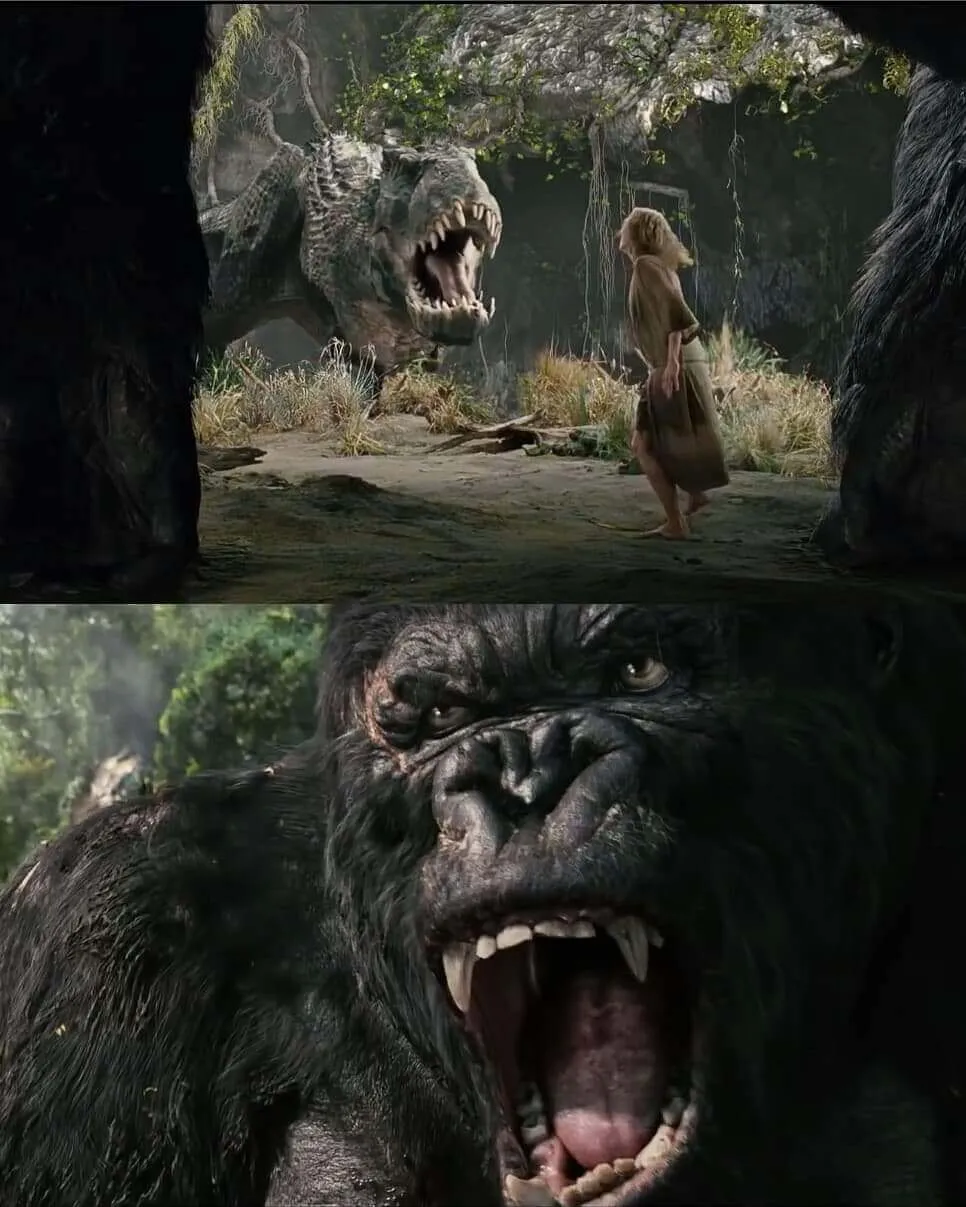 Plantilla de King Kong vs V.Rex