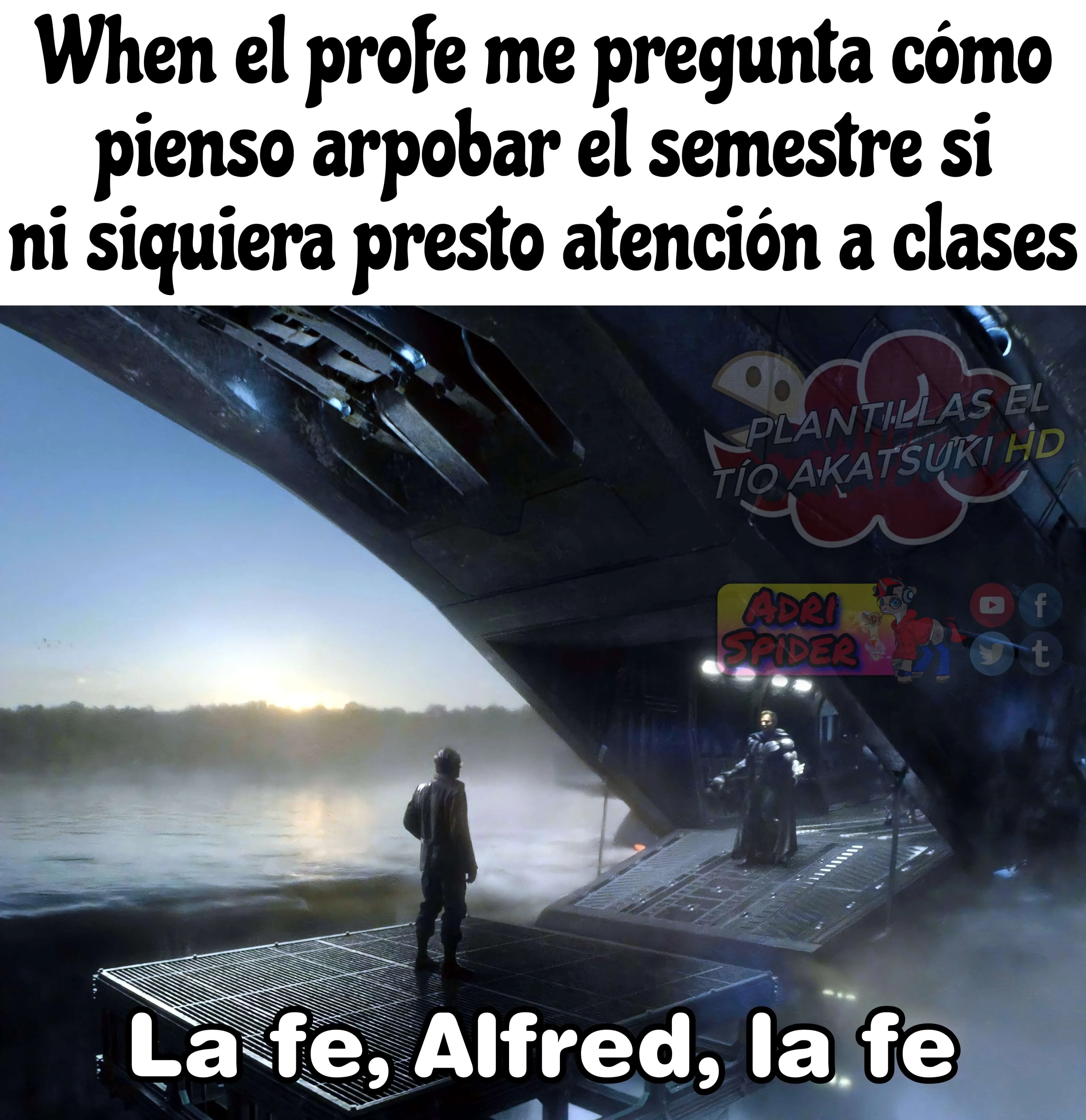 Plantilla de La fe, Alfred, la fe