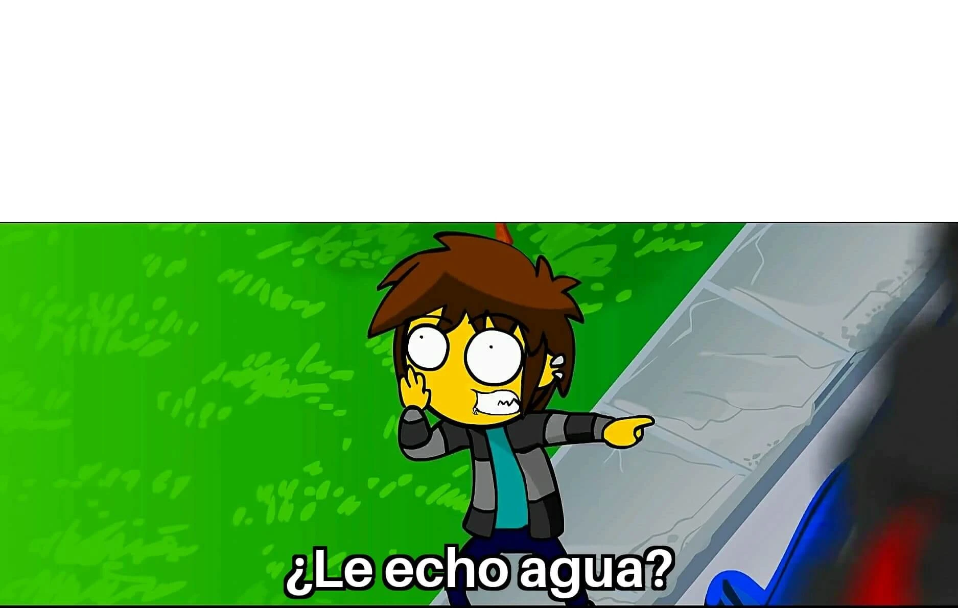 Plantilla de Le echo agua