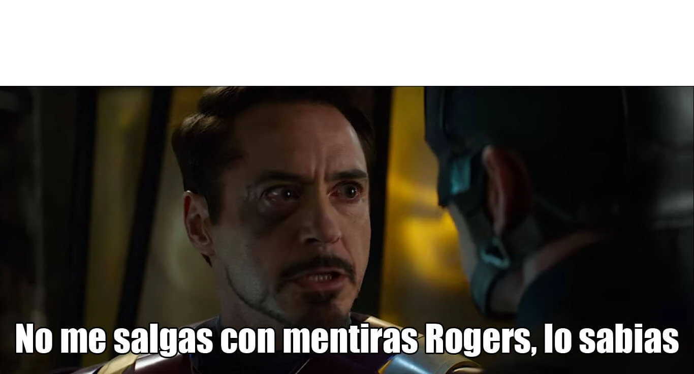 Plantilla de Lo sabias | No me salgas con mentiras Rogers, lo sabias