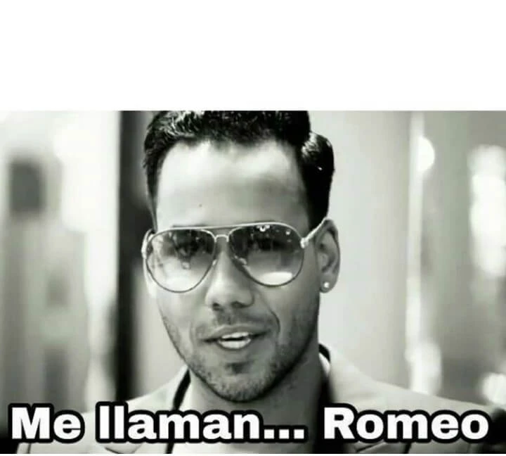 Plantilla de Me llaman Romeo