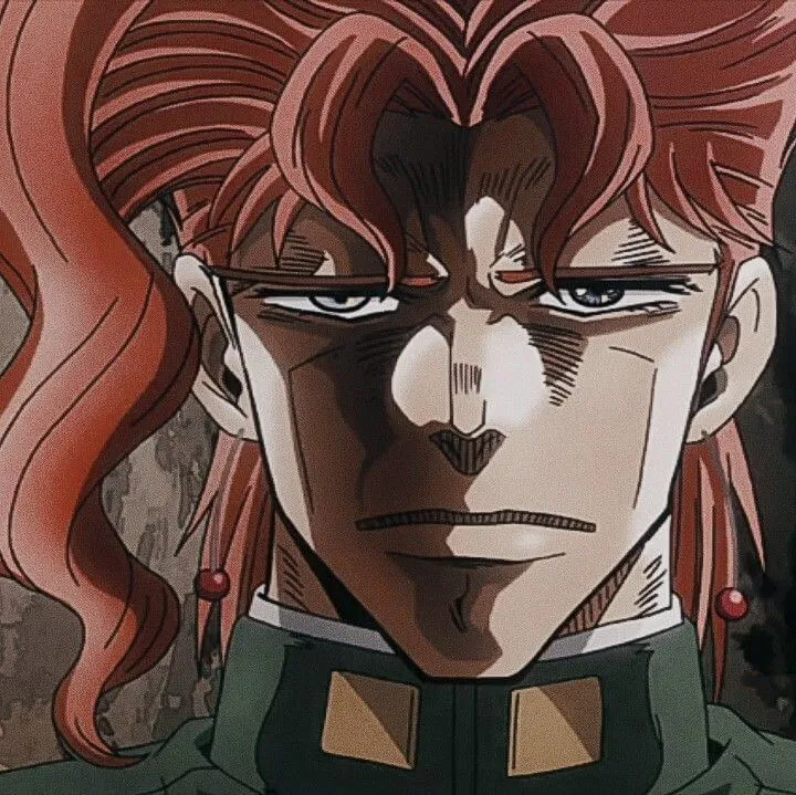 Plantilla de Mi cara cuando... (Versión Noriaki Kakyoin)