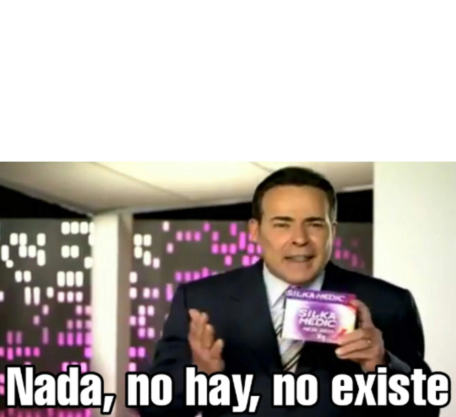 Plantilla de Nada, no hay, no existe