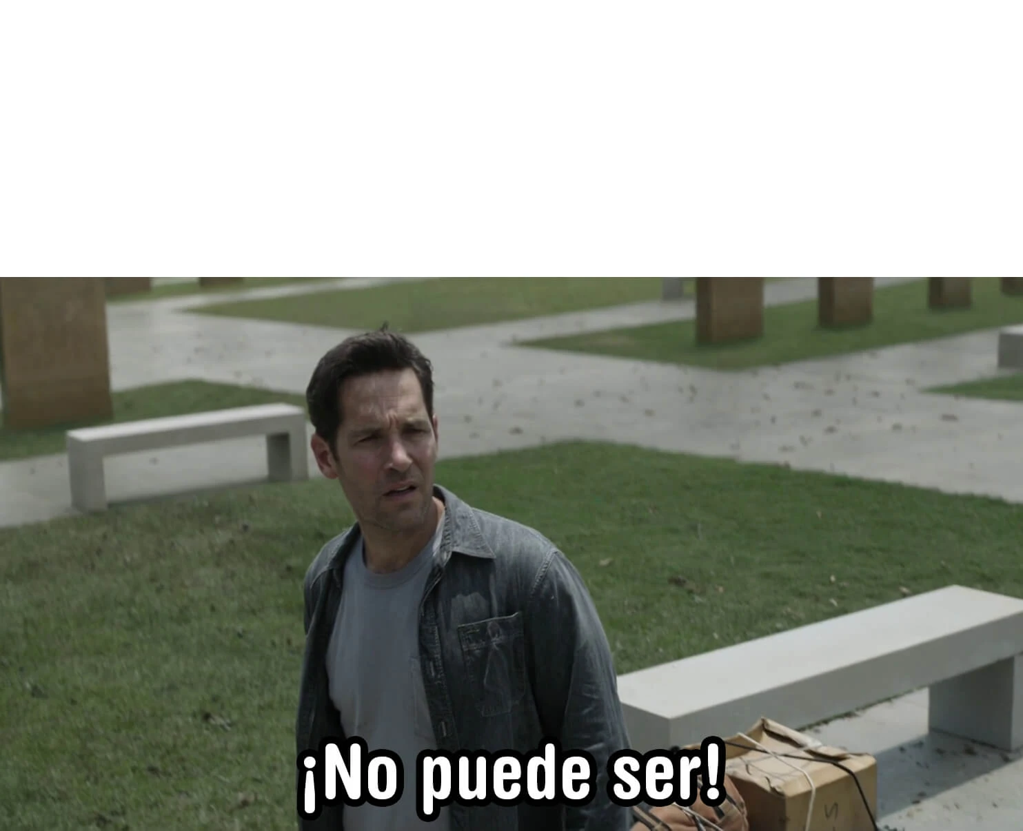 Plantilla de ¡No puede ser! | Ant-Man