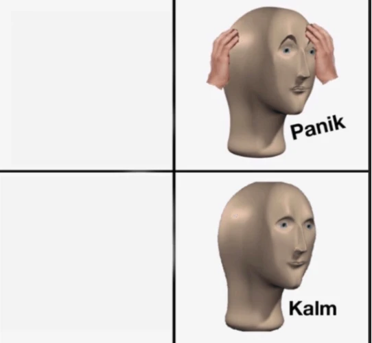 Plantilla de panik, kalm