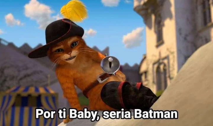 Plantilla de Por ti baby, sería batman