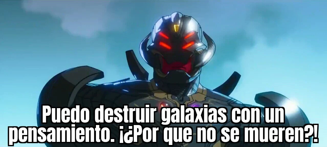 Plantilla de Puedo destruir galaxias con un pensamiento ¡¿Por que no se mueren?!