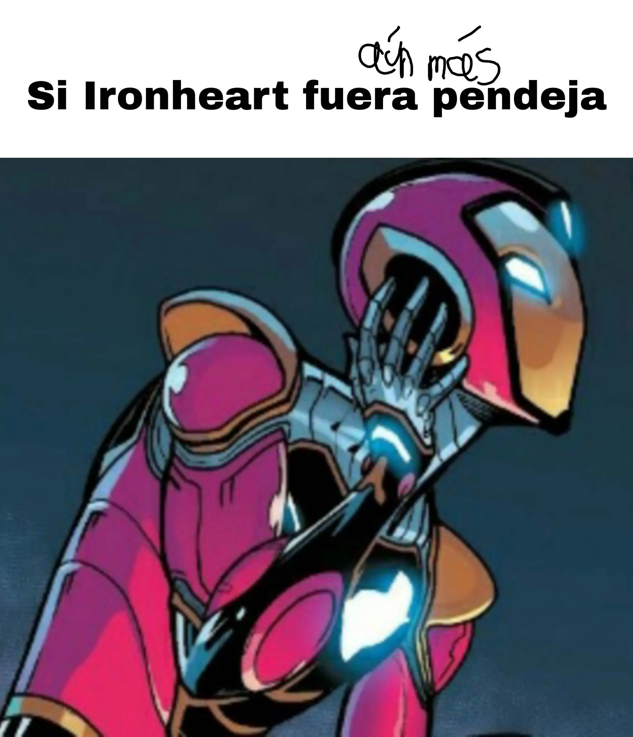 Plantilla de Si Ironheart fuera (aún más) pendeja