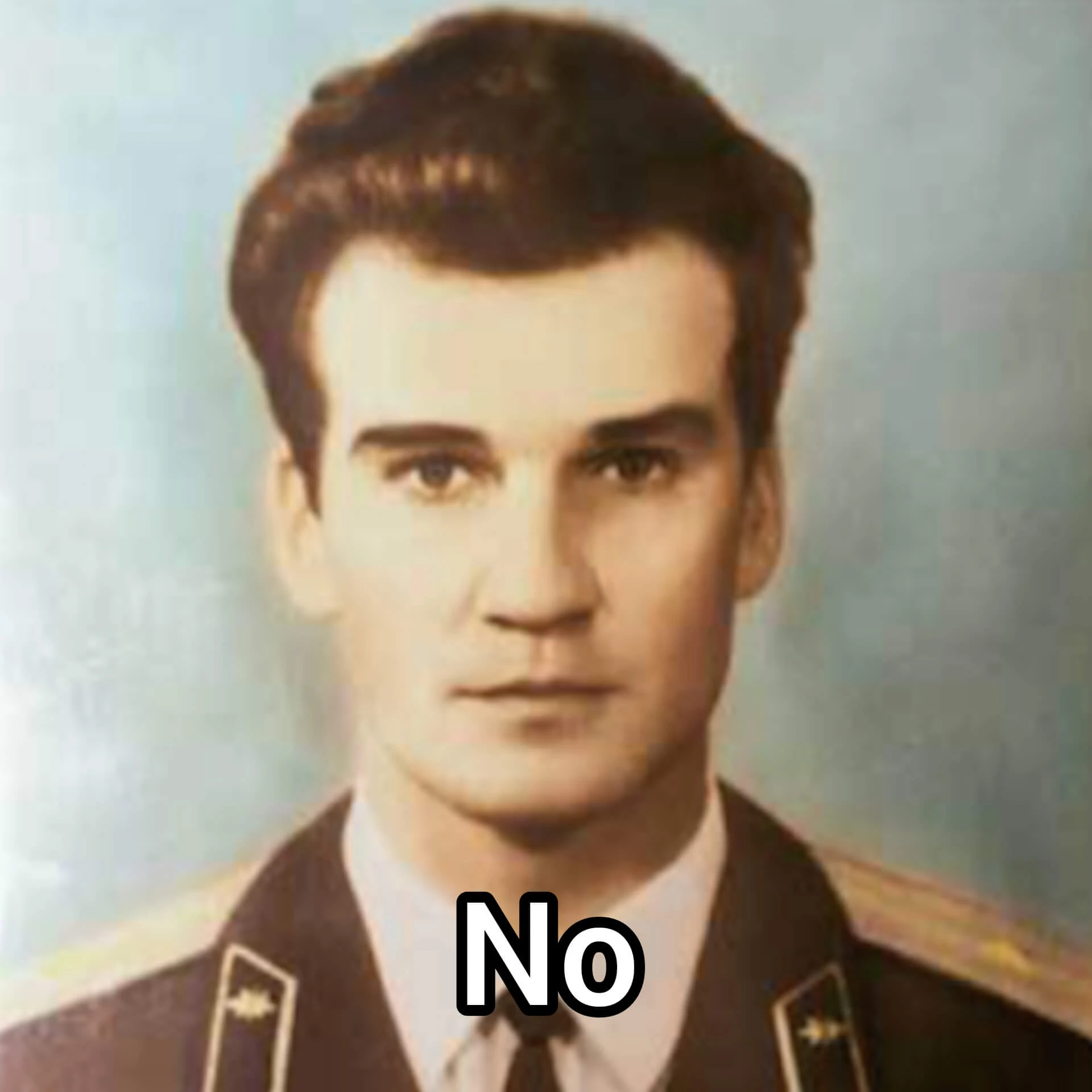 Plantilla de stanislav petrov / no