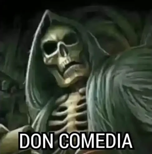 Plantilla de Te declaro Don Comedia