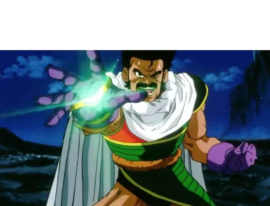 Plantilla de Tranquilízate Broly