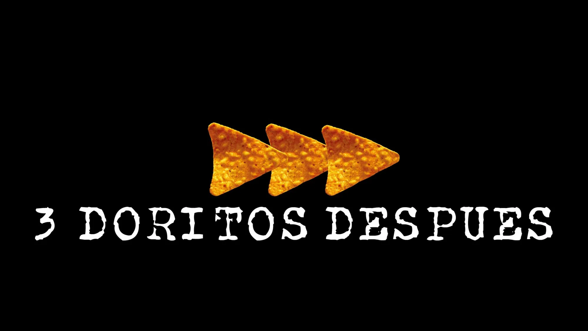 Plantilla de Tres doritos después y antes