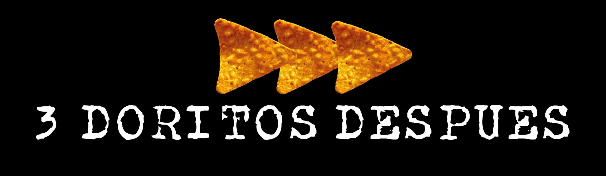 Plantilla de Tres doritos después y antes